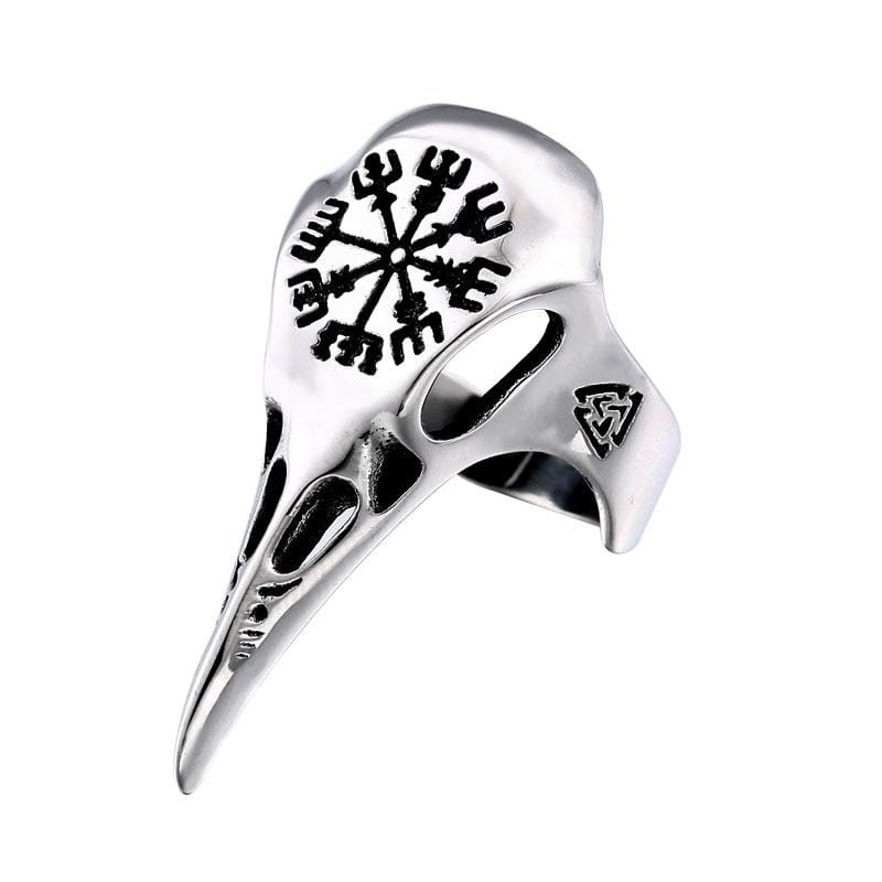 Men's Punk Bird's Head Ring