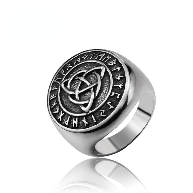 Men's Punk Celtic Knot Ring