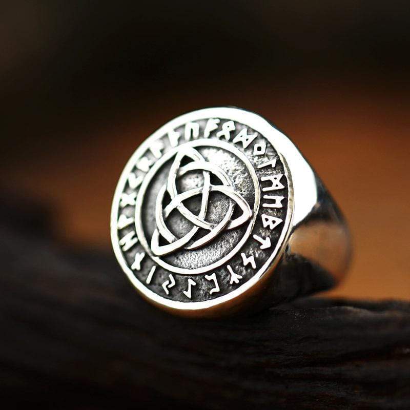 Men's Punk Celtic Knot Ring