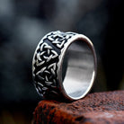 Kobine Men's Punk Celtic Knot Ring