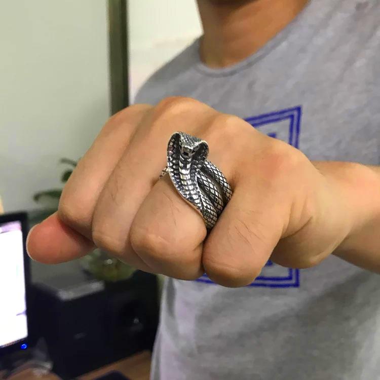Men's Punk Cobra Ring