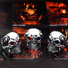 Men's Punk Contrast Color Eyes Skulls