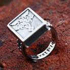 Kobine Herren-Punk-Kreuzring