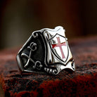 Kobine Herren-Punk-Kreuz-Schildring