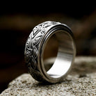 Kobine Herren Punk Teufelsaugen Ring