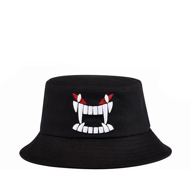 Men's Punk Devil's Teeth Embroidered Hat