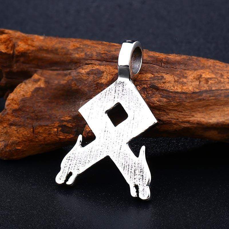 Men's Punk Double Dragon Head Necklace