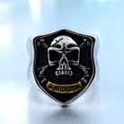 Anillos de calavera Punk Good Luck para hombre