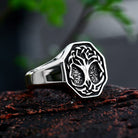 Kobine Men's Punk Life Tree Ring