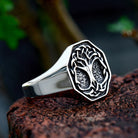 Kobine Men's Punk Life Tree Ring