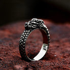 Kobine Men's Punk Ouroboros Ring