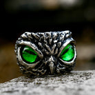 Kobine Men's Punk Owl Ring