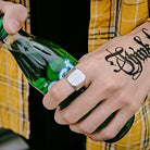 Men's Punk Pure Color Rings