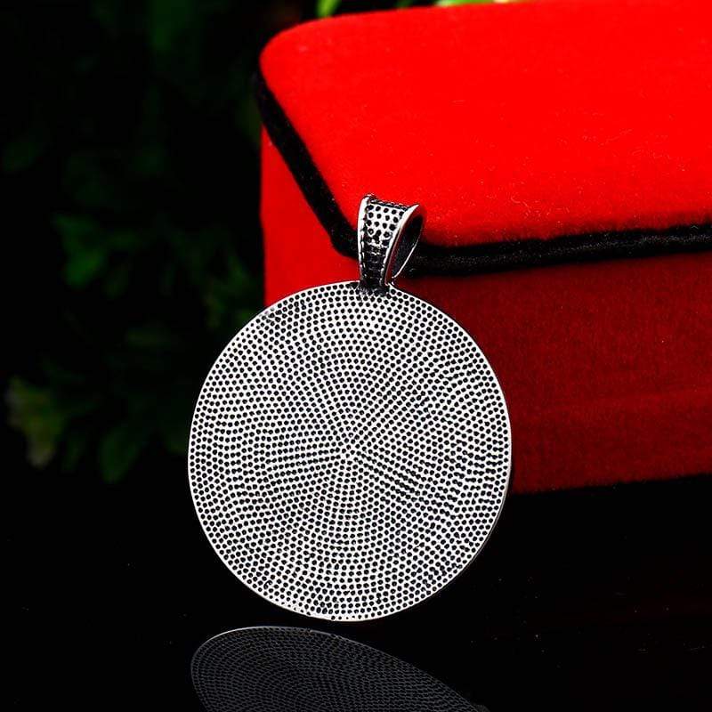 Men's Punk Rune Tree Necklace