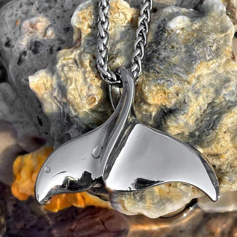 Men's Punk Shark Tail Necklace