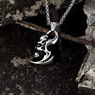 Men's Punk Skull Hook Necklace