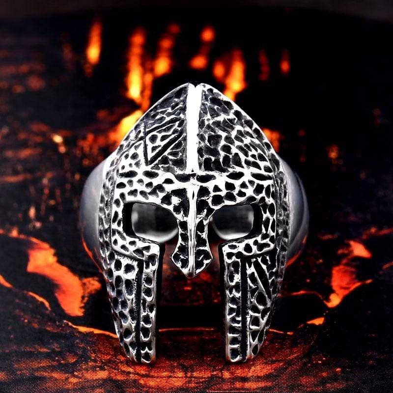 Men's Punk Skull Mask Ring