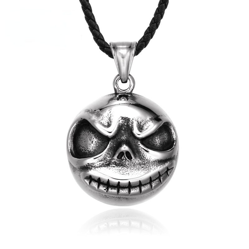 Men's Punk Skull Necklace