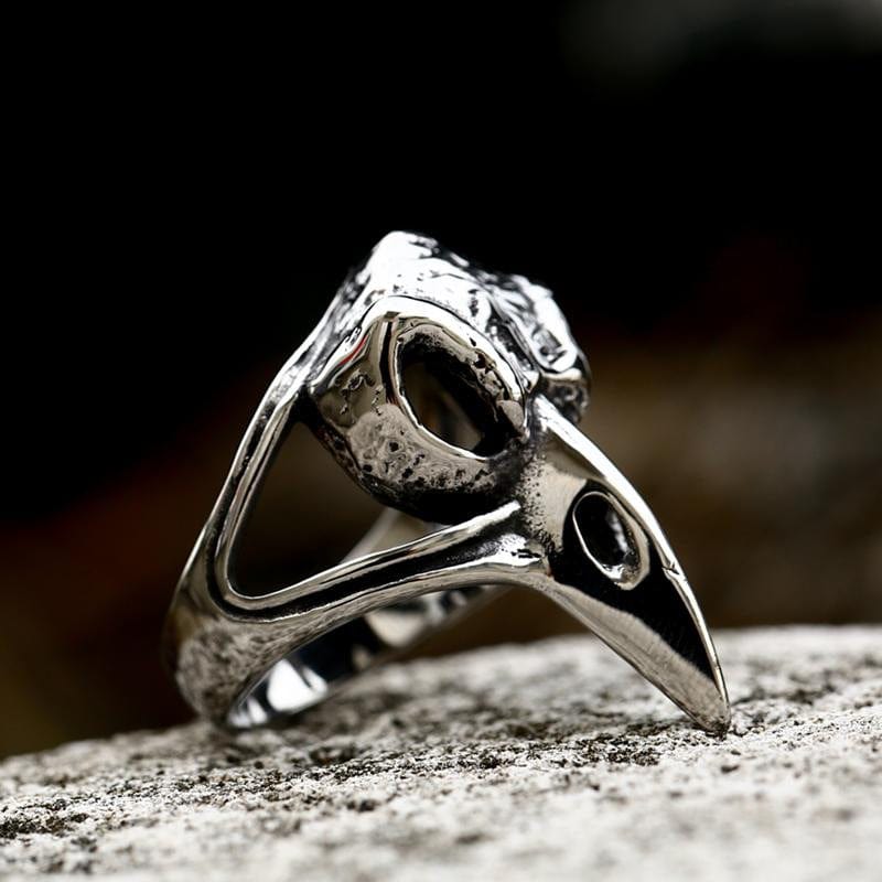Kobine Men's Punk Skull Ring