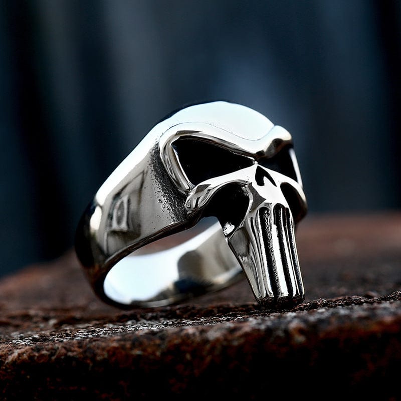 Kobine Men's Punk Skull Ring