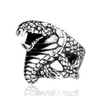 Men's Punk Snake's Head Rings