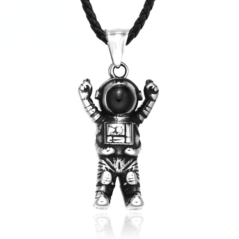 Men's Punk Spaceman Necklace