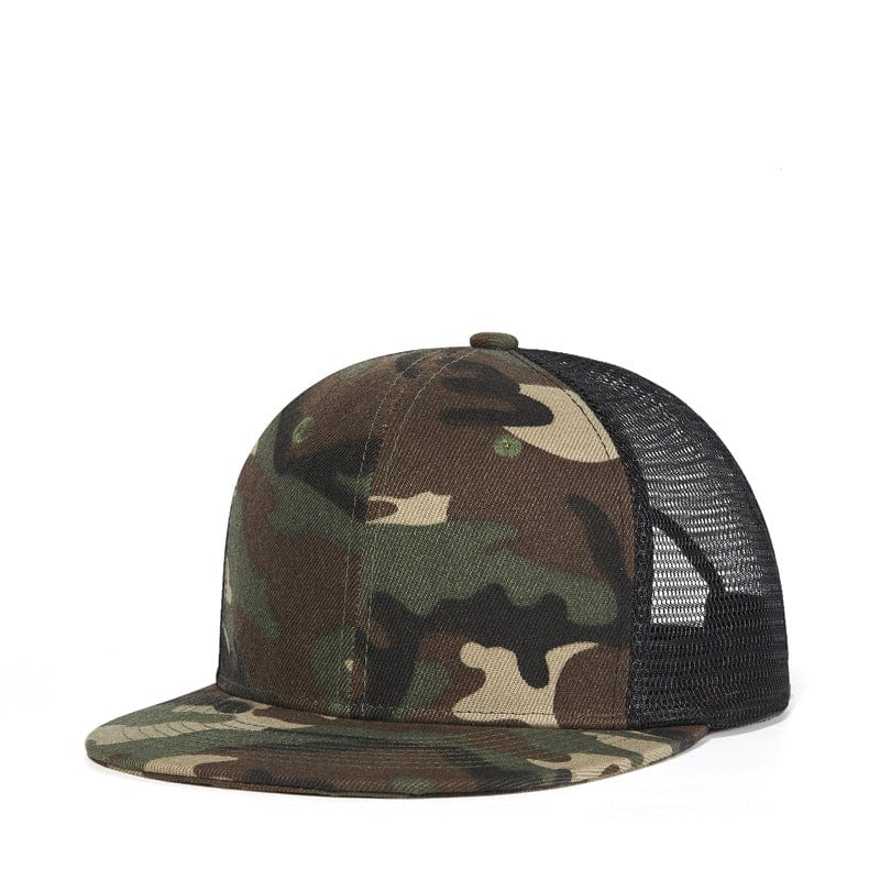 Kobine Men's Street Fashion Camouflage Mesh Cap