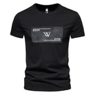 Kobine Men's Street Fashion Keep W Ever Slim Fitted Short Sleeved T-shirt