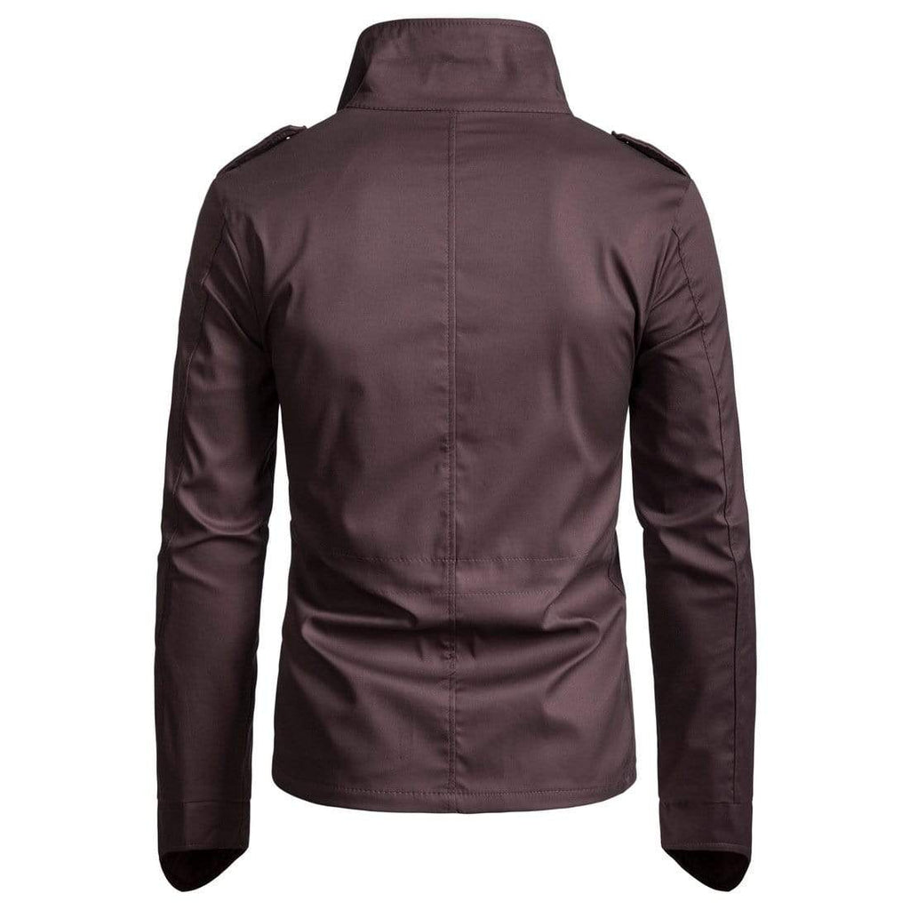 Men's Street Fashion Lapel Multi-pockets Coats