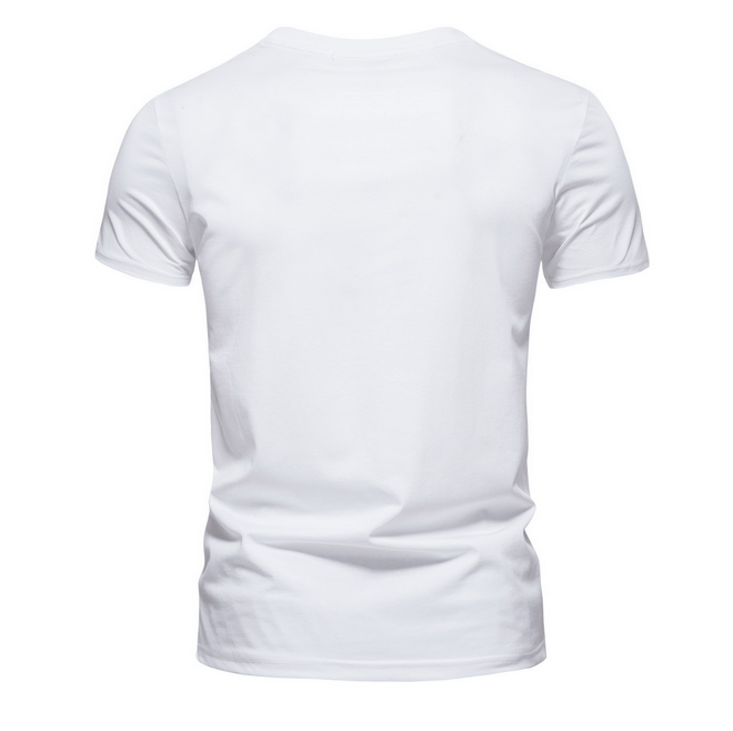 Kobine Men's Street Fashion MG Printed Slim Fitted Short Sleeved T-shirt