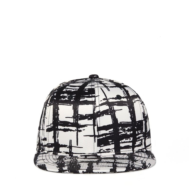 Casquette à carreaux Kobine Street Fashion pour homme