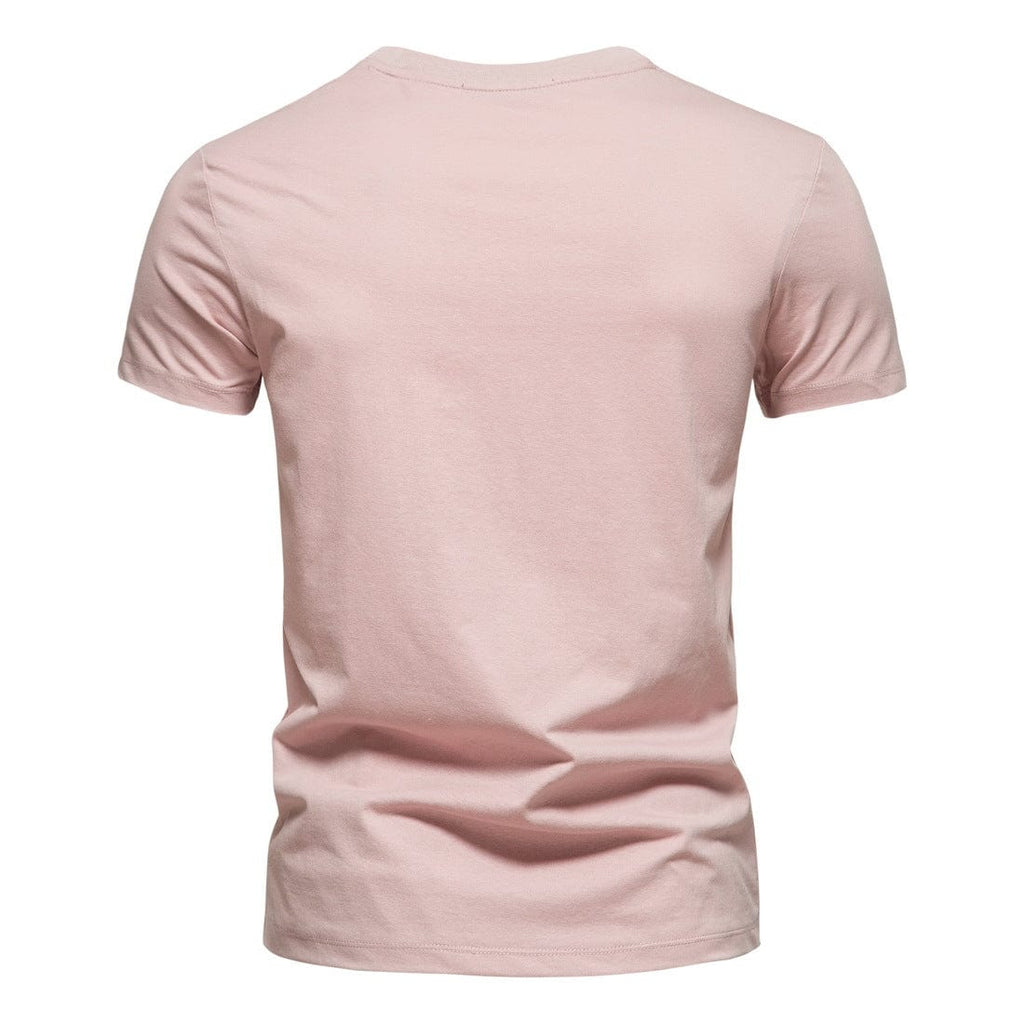 Kobine Men's Street Fashion Slim Fitted Short Sleeved T-shirt