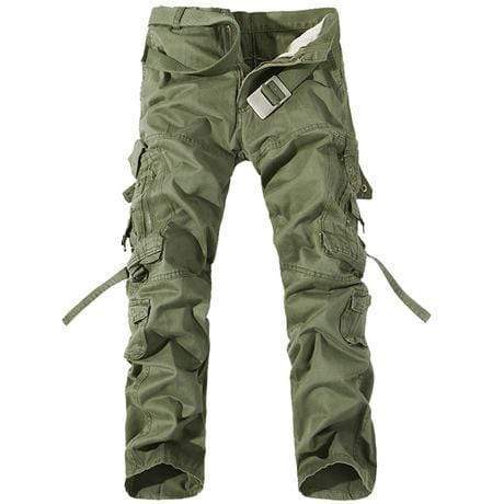 Men's Street Fashion Straight Cargo Pants(without Belts)