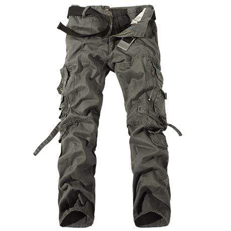 Men's Street Fashion Straight Cargo Pants(without Belts)