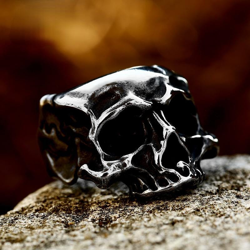 Kobine Men's Vintage Skull Ring