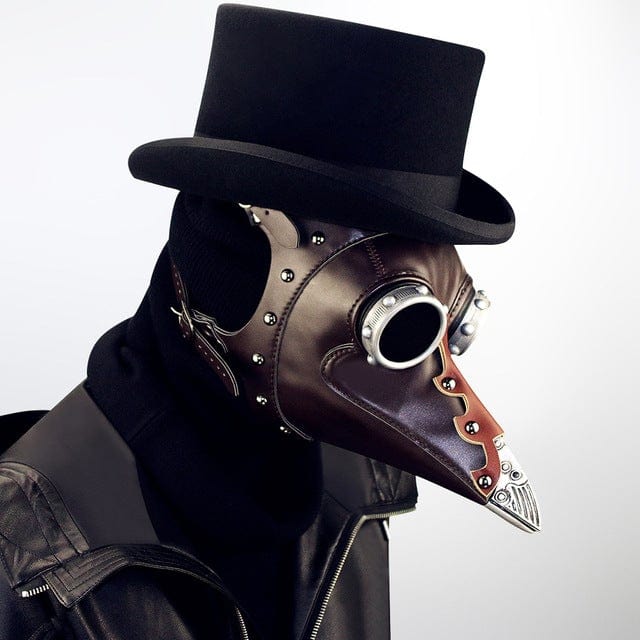 Kobine Steampunk Beak Buckles Splice Mask