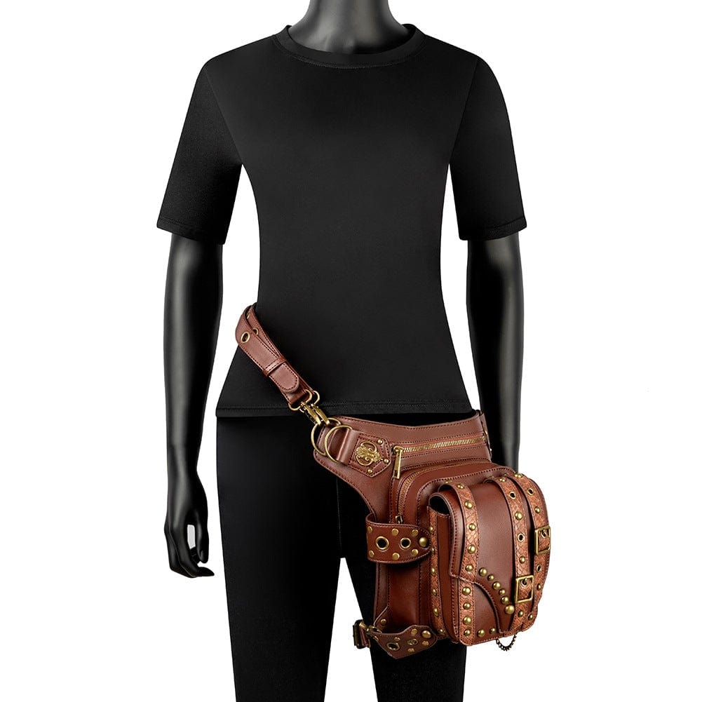 Steampunk Gears Design Messenger Bag