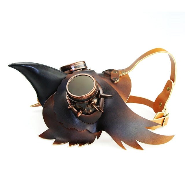 Kobine Steampunk Color Gradient Bird Mask