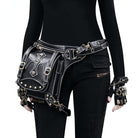 Kobine Steampunk Cross Buckles Multi-Purpose Bag