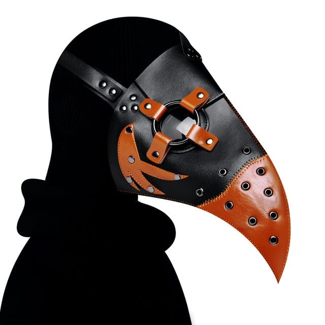 Kobine Steampunk Double Color Hooked Beak Mask