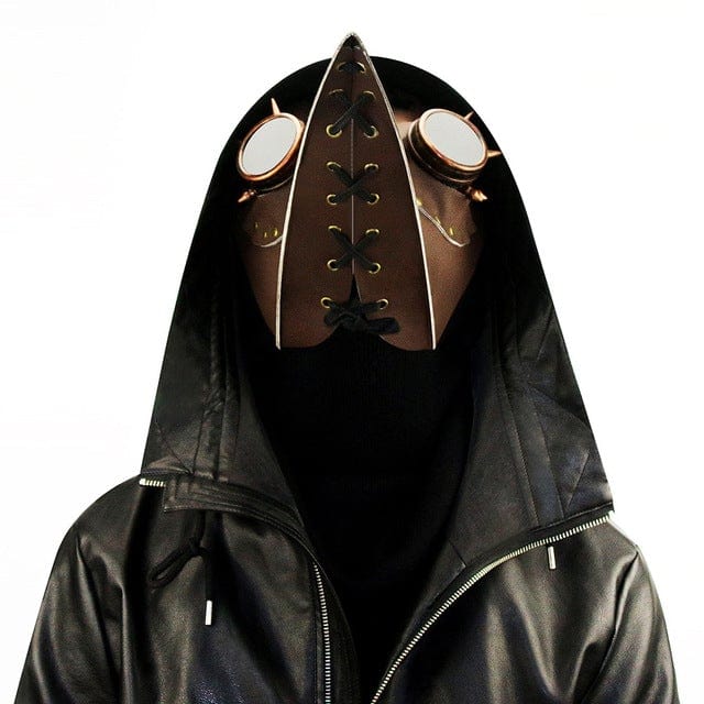 Kobine Steampunk Goggles Cosplay Beak Mask
