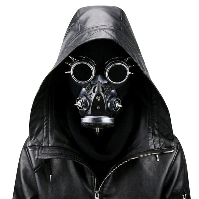 Kobine Steampunk Goggles Rivets Splice Mask