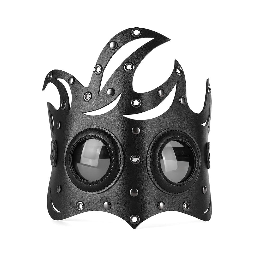Kobine Steampunk Hair Buckle Cosplay Mask