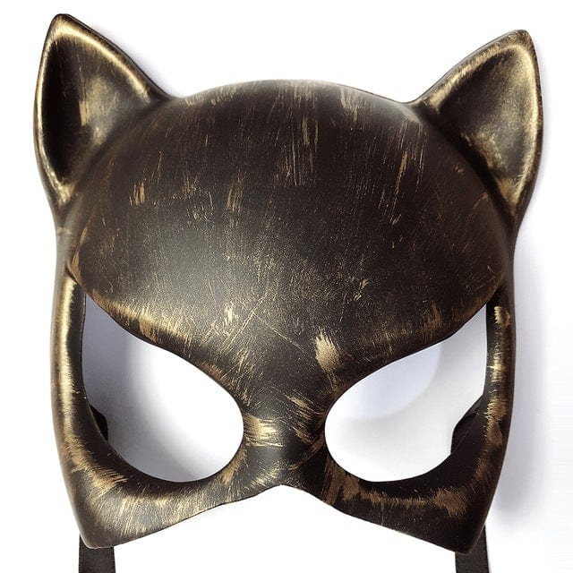 Kobine Steampunk Half-face Devil Masquerade Mask