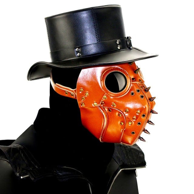 Kobine Steampunk Nailed Rivets Halloween Mask