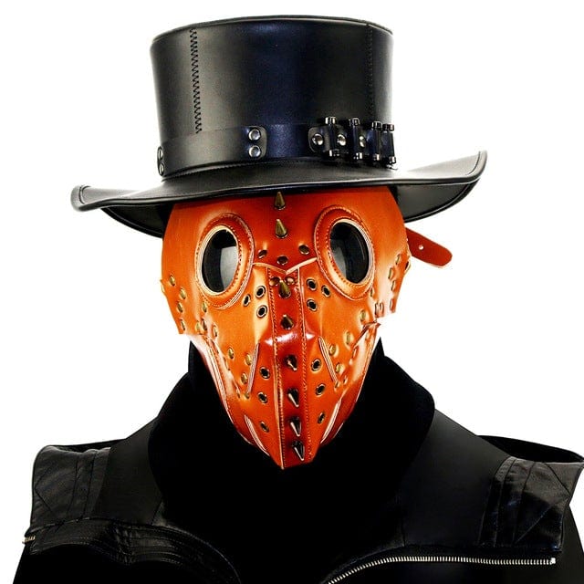 Kobine Steampunk Nailed Rivets Halloween Mask