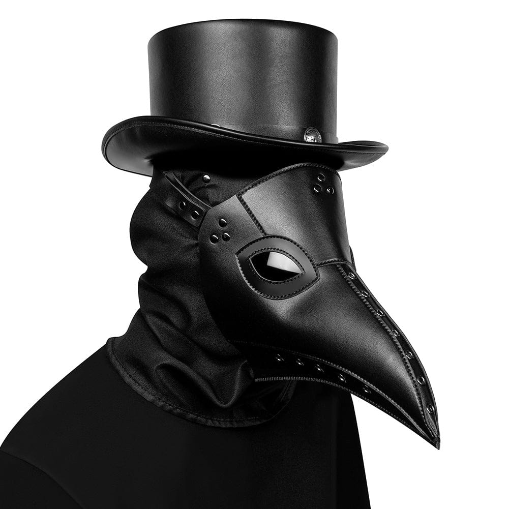 Kobine Steampunk Plague Doctor Hooked Beak Mask