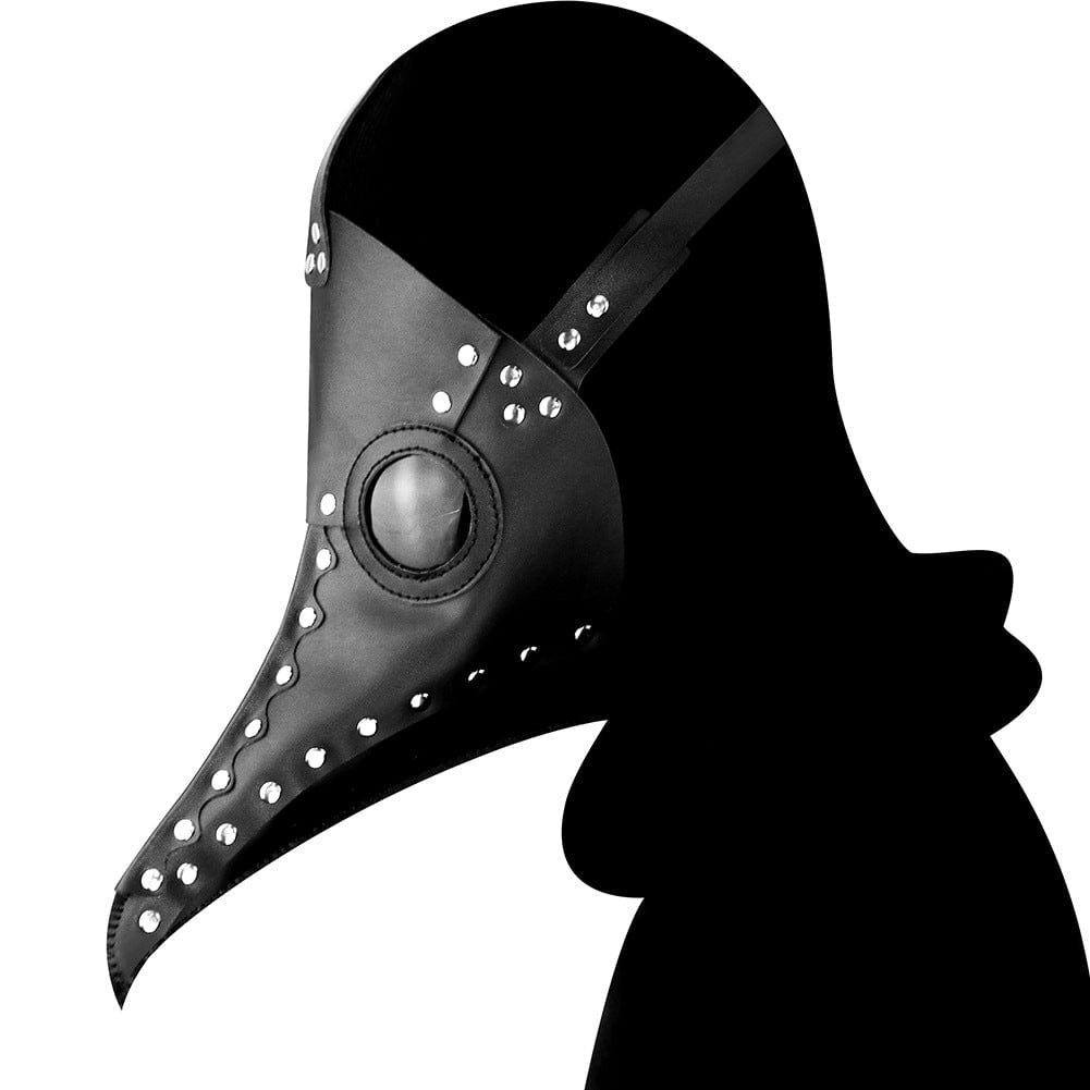 Kobine Steampunk Plague Doctor Nailed Beak Mask