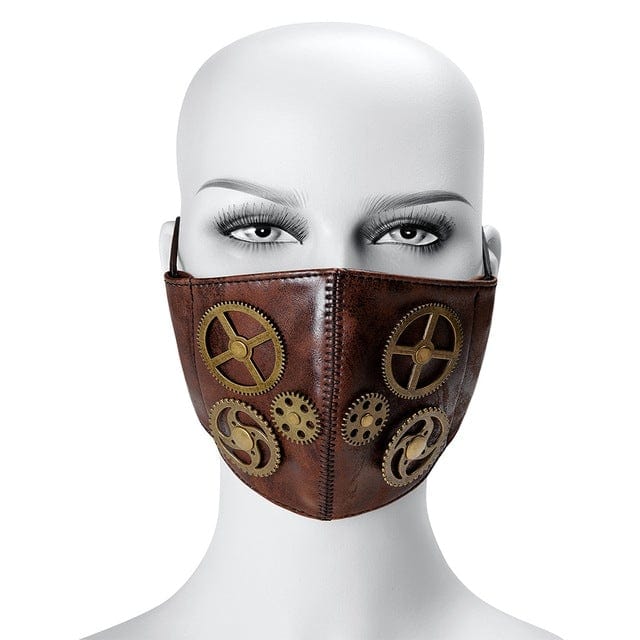 Kobine Steampunk Seriated Adjustable Mask