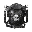 Kobine Steampunk Skull Chained Outside Bag